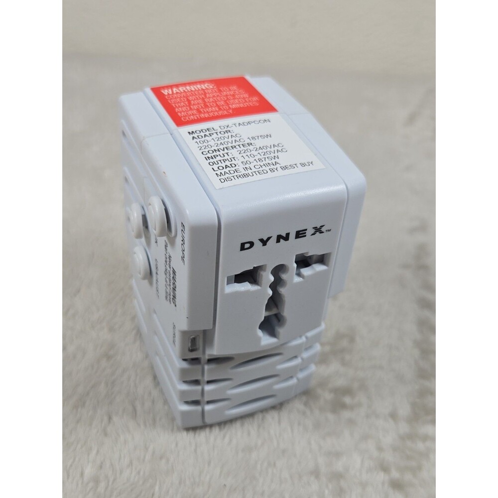 Dynex Adapter and Converter Unit DX-TADPCON Tested Working Europe USA AUST UK
